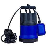 Дренажный насос Wellmix QDP-10-10-0,55 (PS01) (550Вт, 5мм, кабель 10м) Нmax=8м, Gmax=9,5м3/ч цена 
