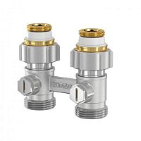 Узел Flamco подключения D1/50 прямой 1/2x3/4 для радиаторов цена 