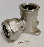 Водорозетка цанговая 20*3/4" Валтек цена 