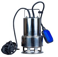 Дренажный насос Wellmix QDPSS-12.8-51 (SS02) (950Вт, 20мм, кабель 10м) Нmax=11м, Gmax=15м3/ч, НЕРЖ цена 