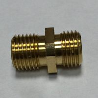 Штуцер 1/4"-1/4" ПП, латунный цена 