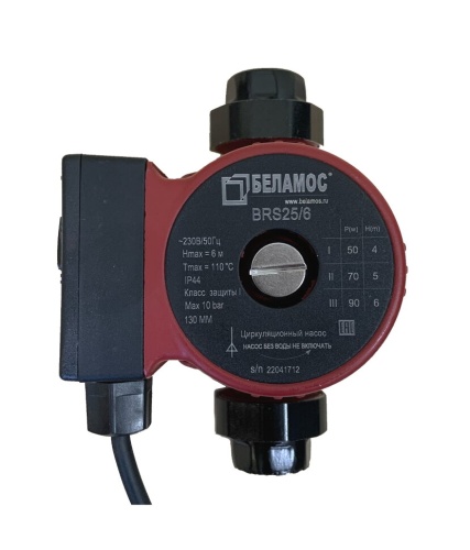 Насос циркуляционный BRS25/6G (180мм) BELAMOS купить 