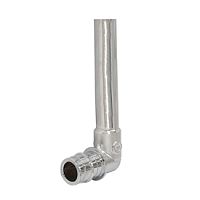 Угольник Giacomini 90° с хромированной трубкой GX 20х15(дл.250) цена 