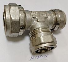 Цанговый Тройник 32-26-26 Валтек цена 