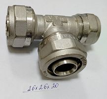 Цанговый Тройник 26-26-20 Валтек цена 