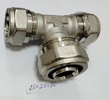 Цанговый Тройник 20-26-20 Валтек цена 